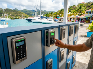 Electronic Locker Locks in the Eastern Caribbean