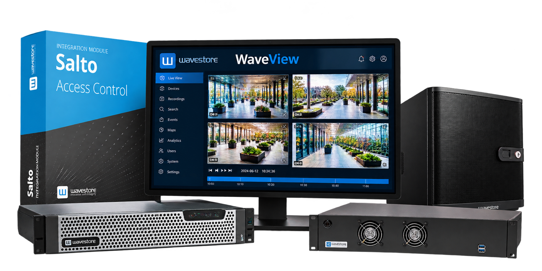 Wavestore video management solutions by Key System Solutions